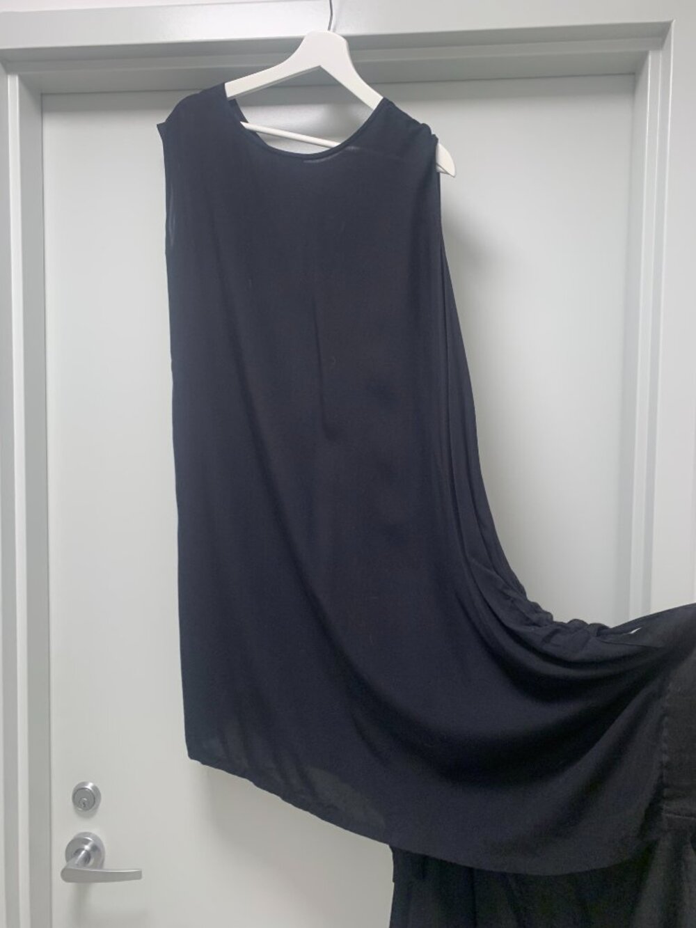 Ann Demeulemeester asymmetrical black dress size 36 - Picture 4 of 8